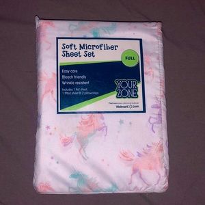 New Unicorn Sheet set. Full size.